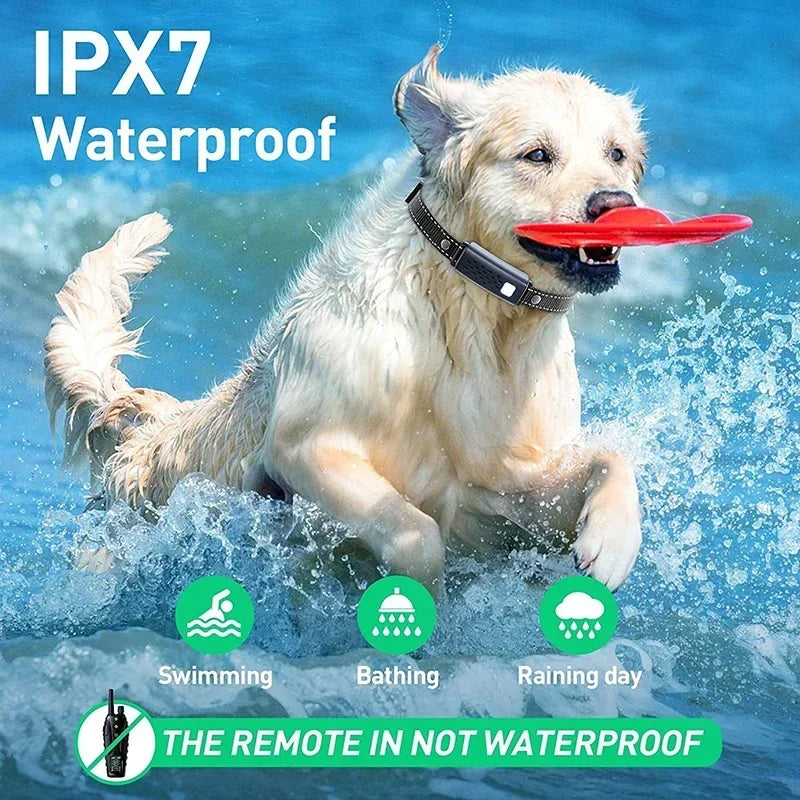Waterproof Dog Training Collar Remote Long Range