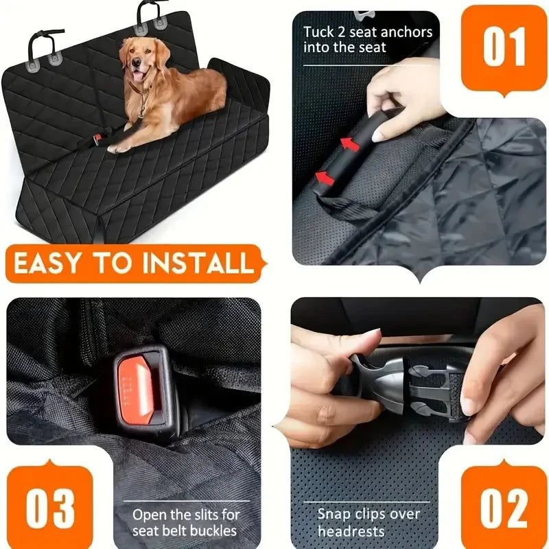 Pet Car Seat Protector Hammock Durable