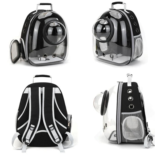 Transparent Pet Backpack Carrier - Pupporia