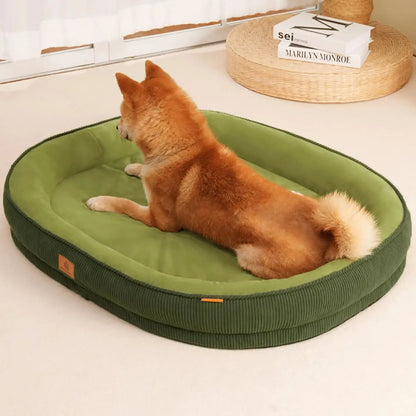 Fleece Dog Bed Washable Cover