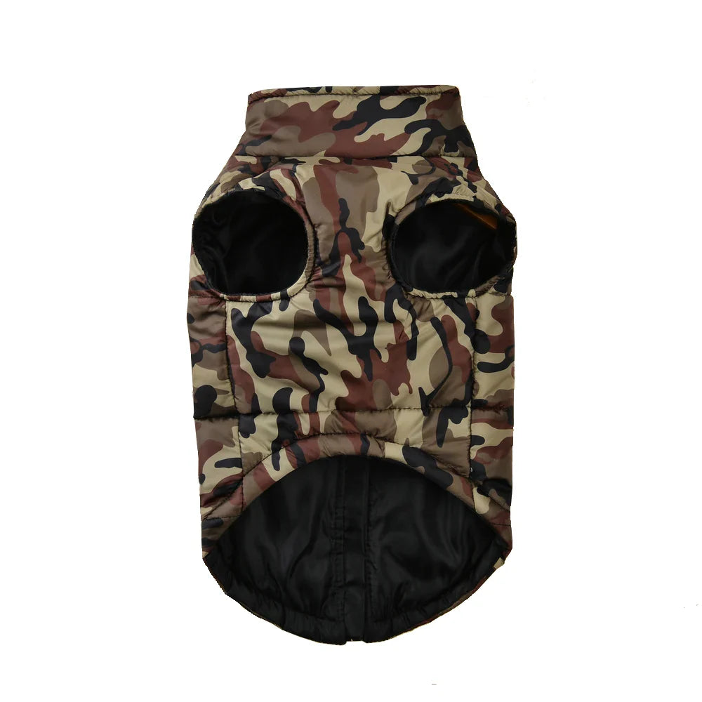 ArcticShield Camo Insulated Dog Coat