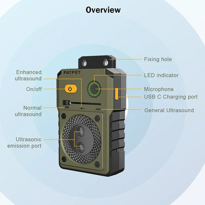 Ultrasonic Dog Bark Stopper Device
