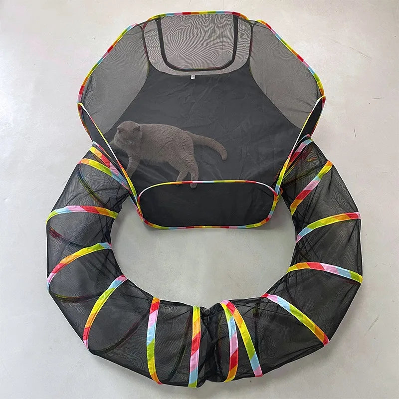 Modular Pet Tunnel And Tent Set - Pupporia