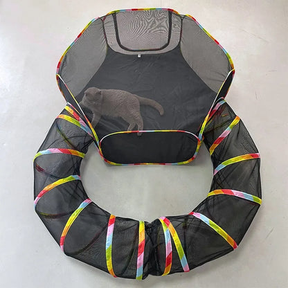 Modular Pet Tunnel And Tent Set - Pupporia