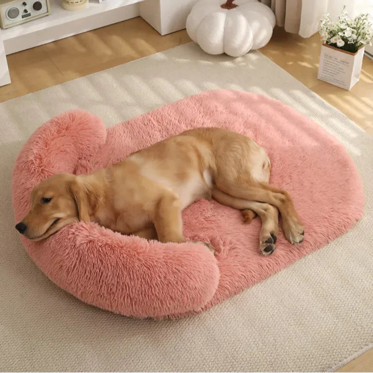 Orthopedic Dog Bed With Pillow Support