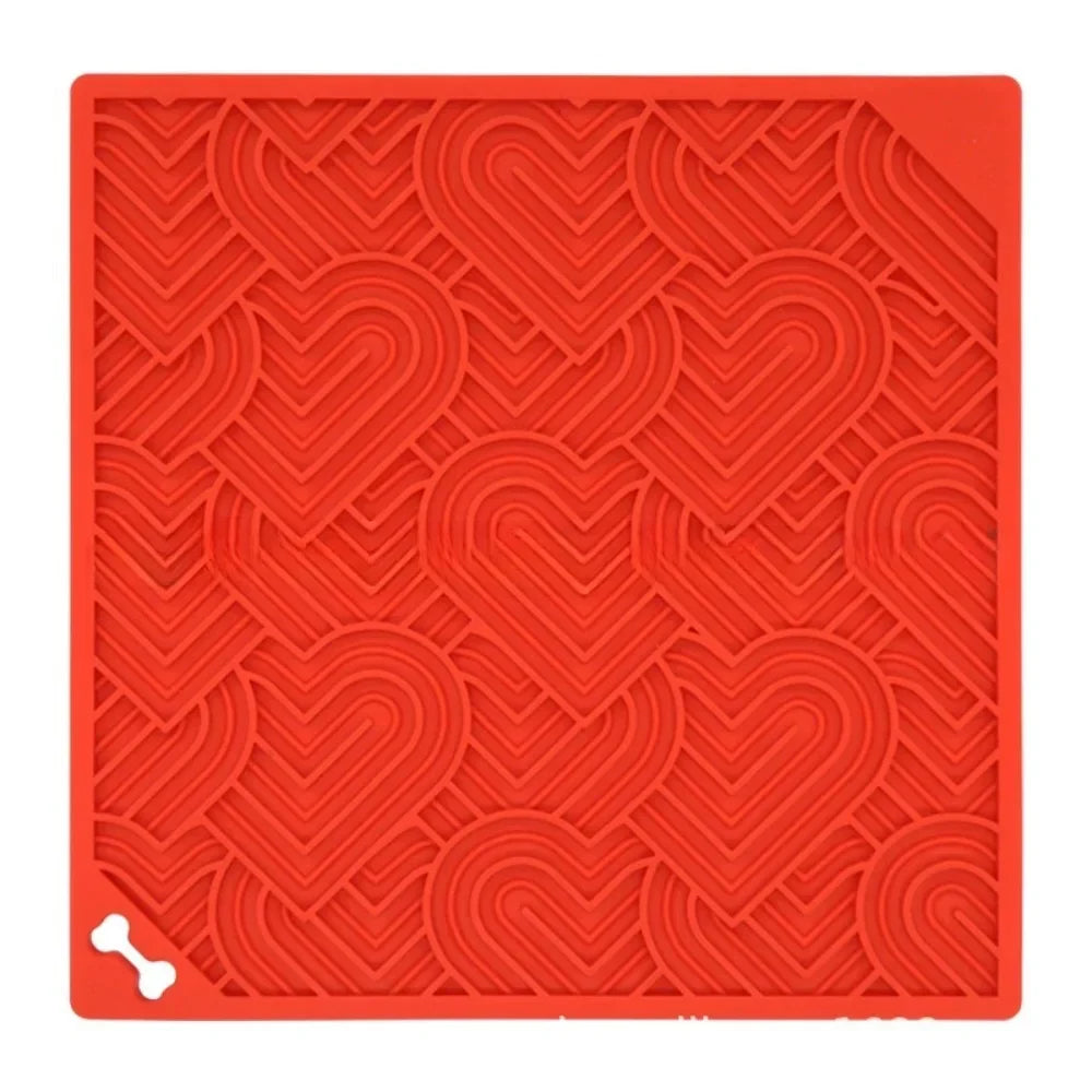 Interactive Non-Slip Dog Feeding Mat