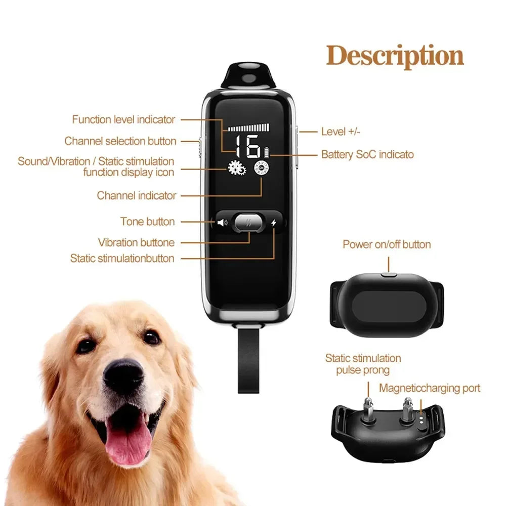 Remote Dog Training Collar Long Range