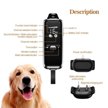Remote Dog Training Collar Long Range