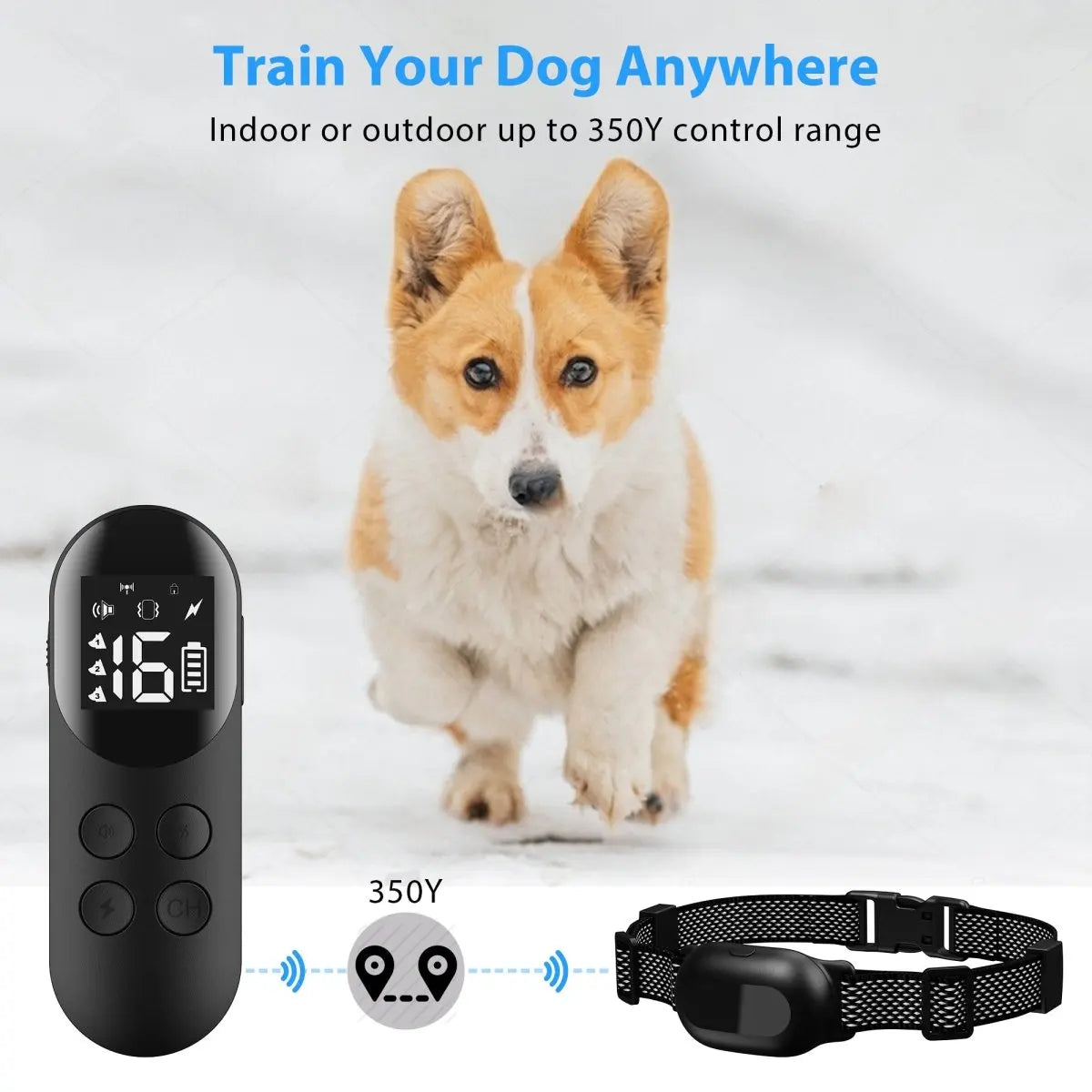 Wireless Dog Training Collar Long Range