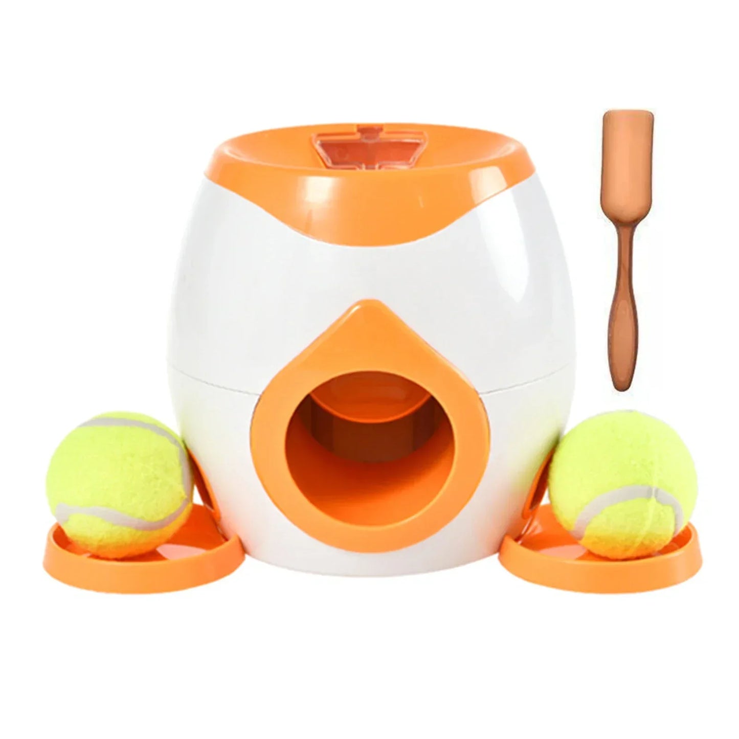 Automatic Tennis Ball Launcher Treat Dispenser