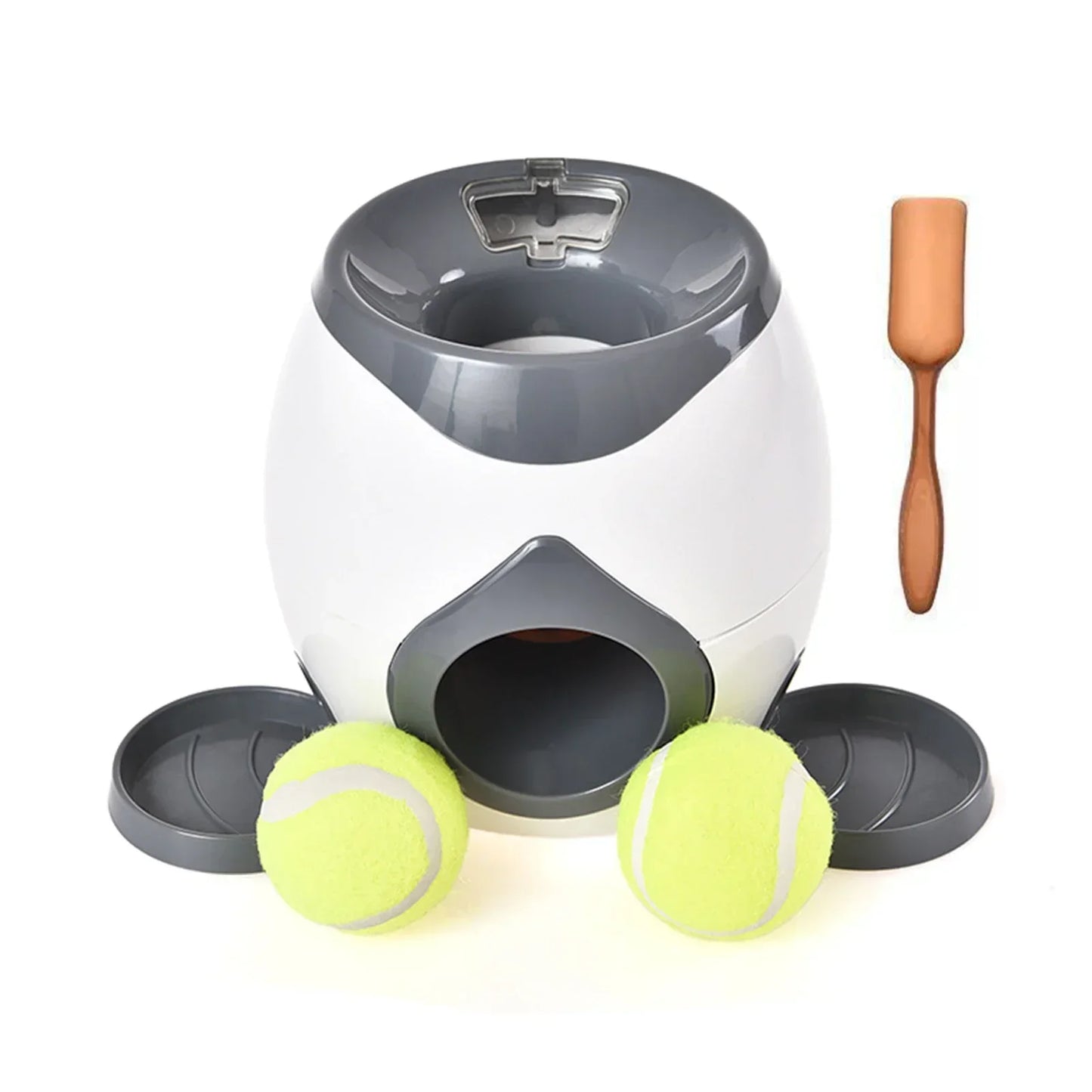 Automatic Tennis Ball Launcher Treat Dispenser
