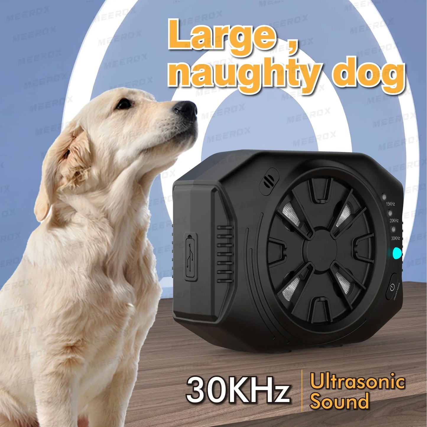 Outdoor Ultrasonic Dog Bark Stopper Device