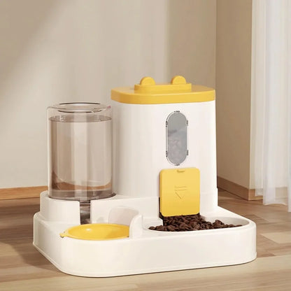 Automatic Pet Food And Water Dispenser