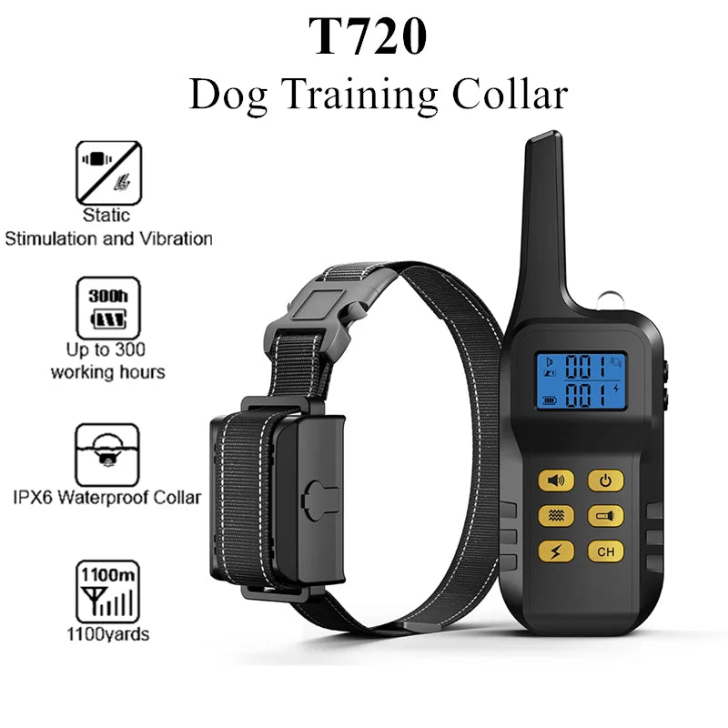 Wireless Dog Training Collar 1000m Range