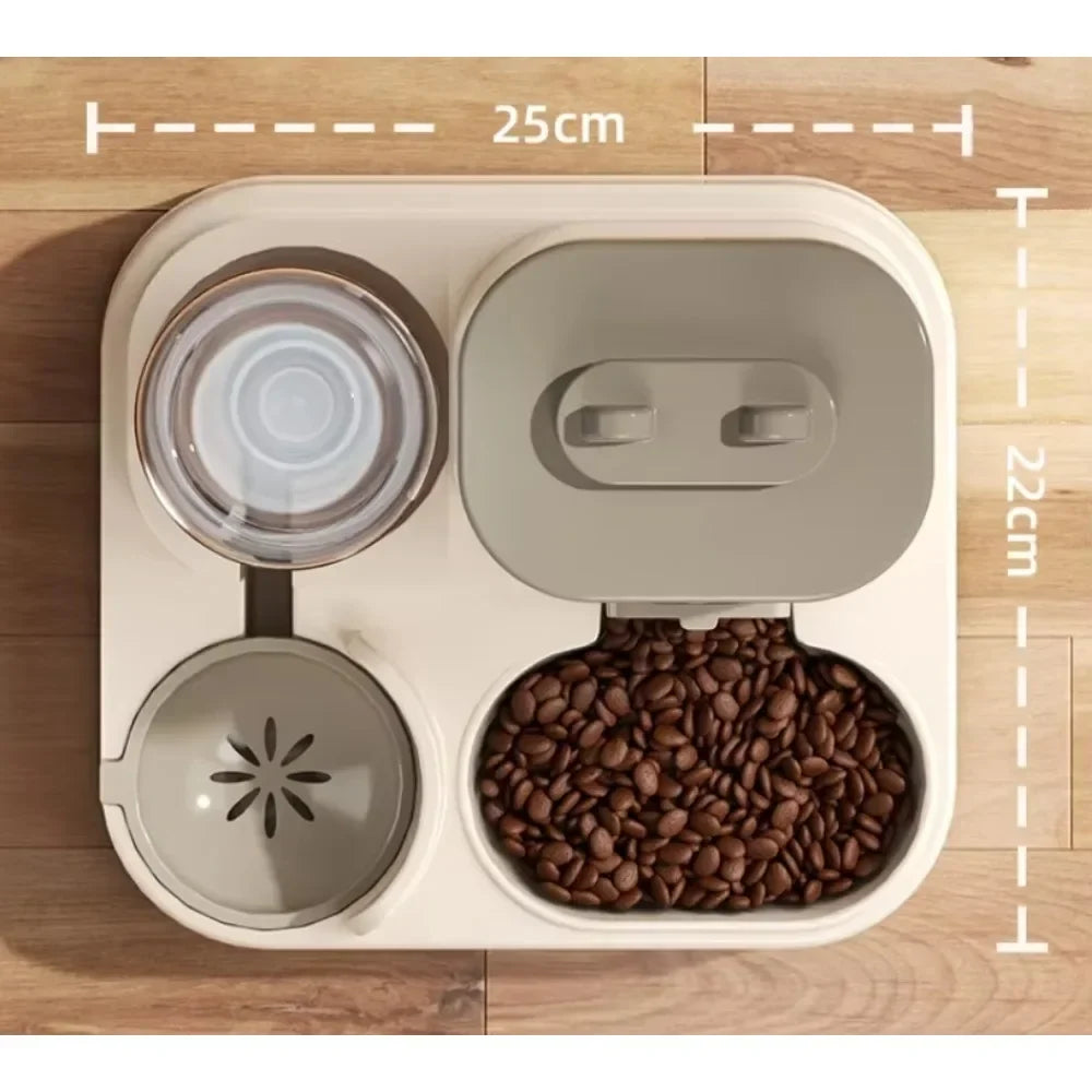 Automatic Pet Food And Water Dispenser