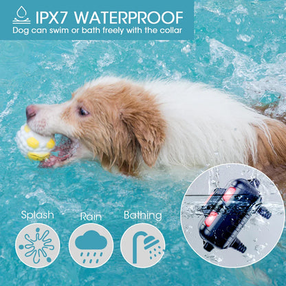 Nylon Pet Training Collar Remote Controlled