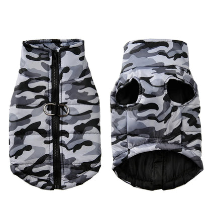 ArcticShield Camo Insulated Dog Coat
