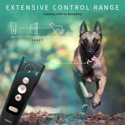 Rechargeable Waterproof Dog Training Collar Remote