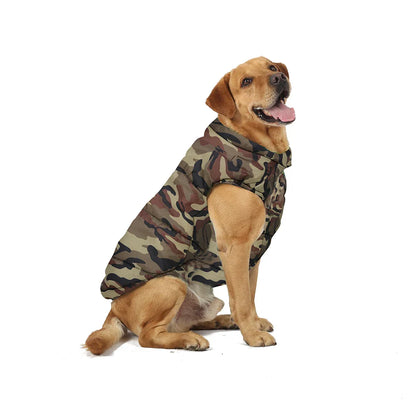 ArcticShield Camo Insulated Dog Coat