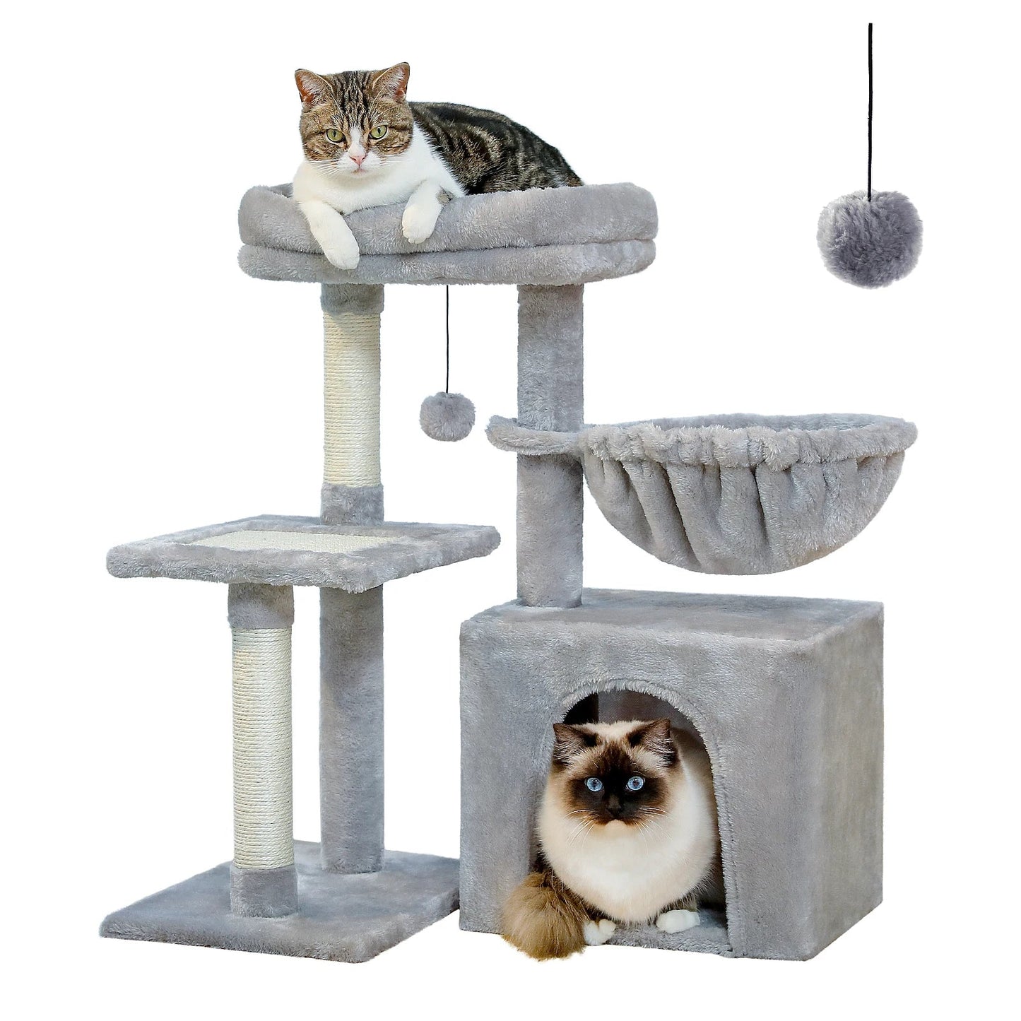 Indoor Cat Tree Tower - Pupporia