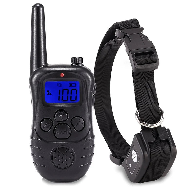 Rechargeable Dog Training Collar 300m Remote Control