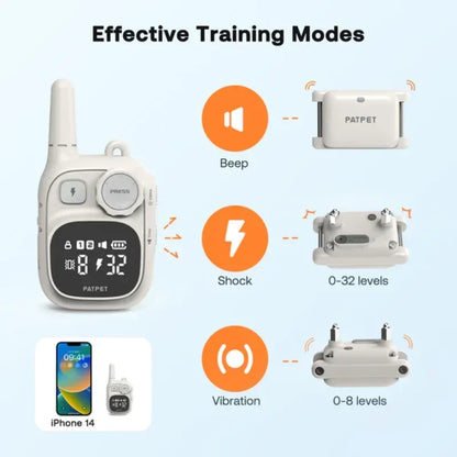Small Dog Training Collar Long Battery Life