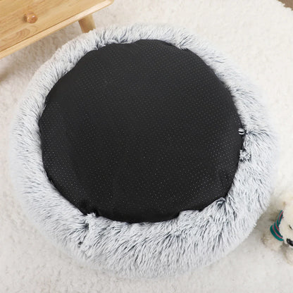 Plush Donut Pet Bed