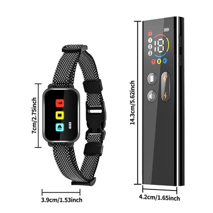 Long Range Dog Training Collar Color LCD Remote