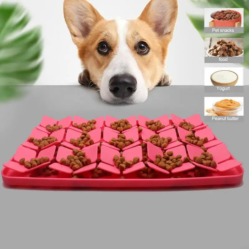 Interactive Dog Lick Mat Suction Base