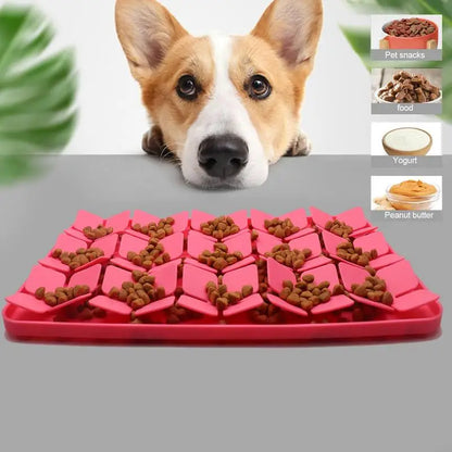 Interactive Dog Lick Mat Suction Base