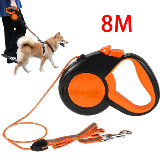 Retractable Dog Leash 8m LongStride - Pupporia
