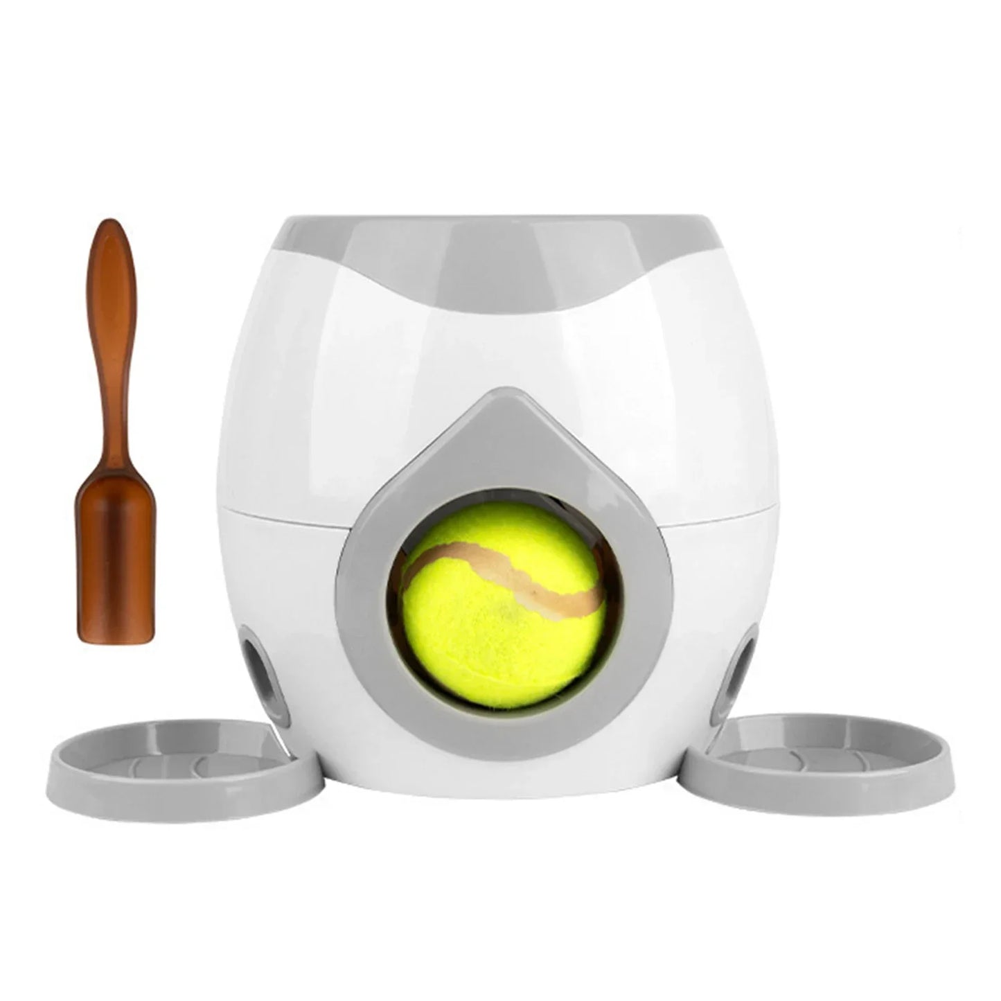 Automatic Tennis Ball Launcher Treat Dispenser