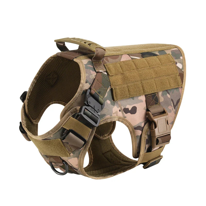 Tactical Dog Vest And Leash Set