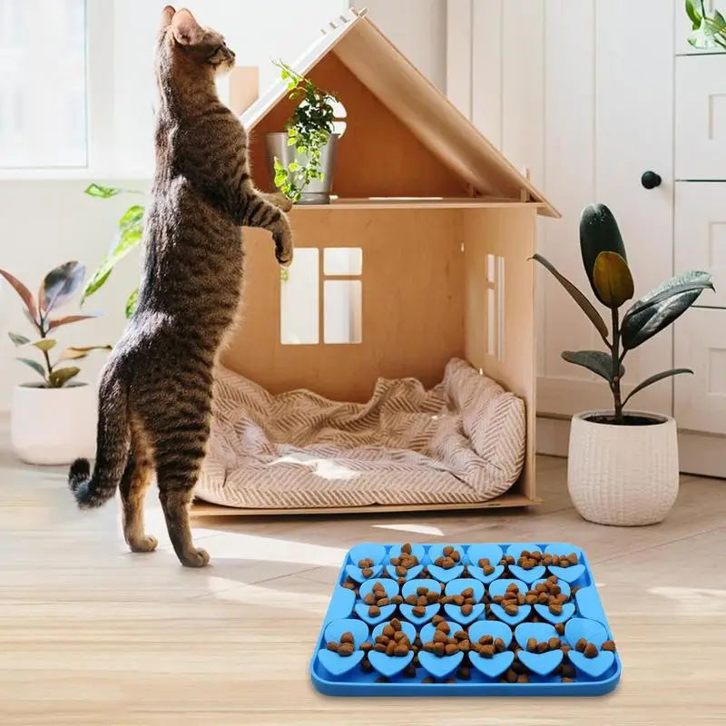 Interactive Dog Feeding Mat Suction Cups
