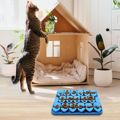 Interactive Dog Feeding Mat Suction Cups