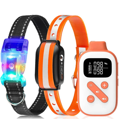 Rechargeable Bark Control Dog Collar Remote