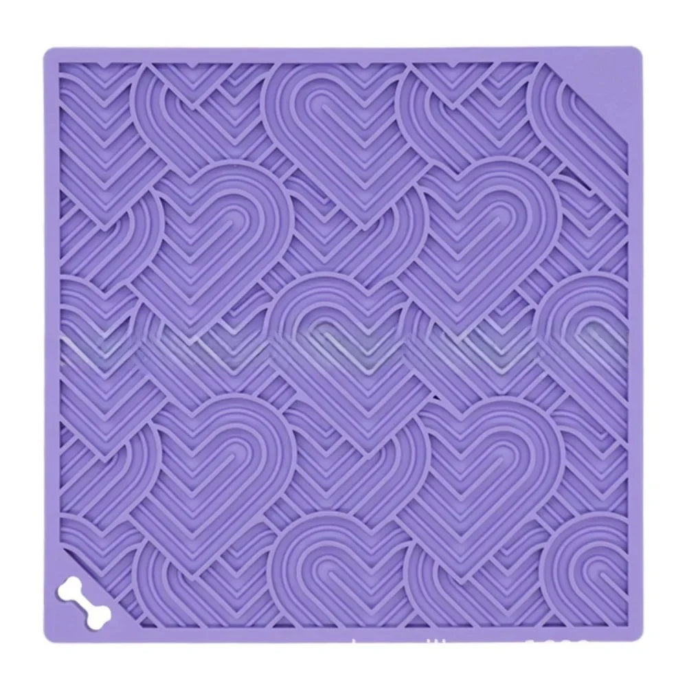 Interactive Non-Slip Dog Feeding Mat