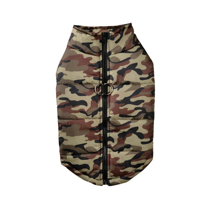 ArcticShield Camo Insulated Dog Coat