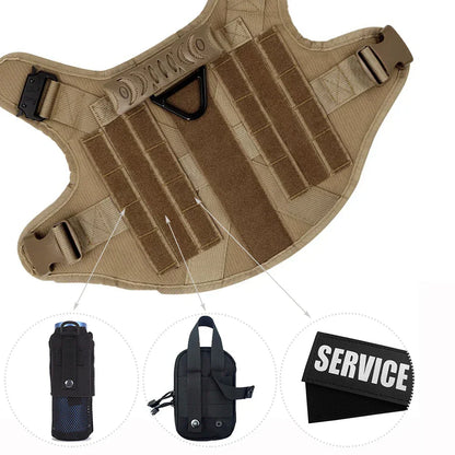 Durable Dog Harness Vest With Handle
