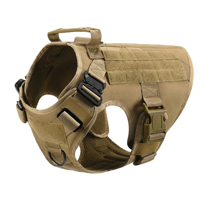 Tactical Dog Vest And Leash Set