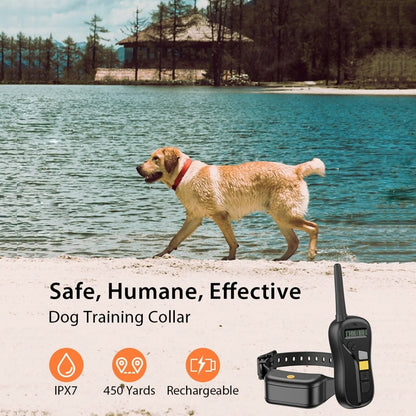 Rechargeable Long Range Dog Training Collar Remote