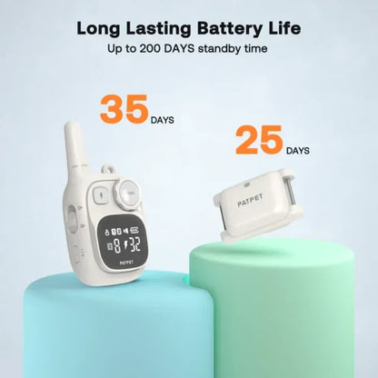 Small Dog Training Collar Long Battery Life