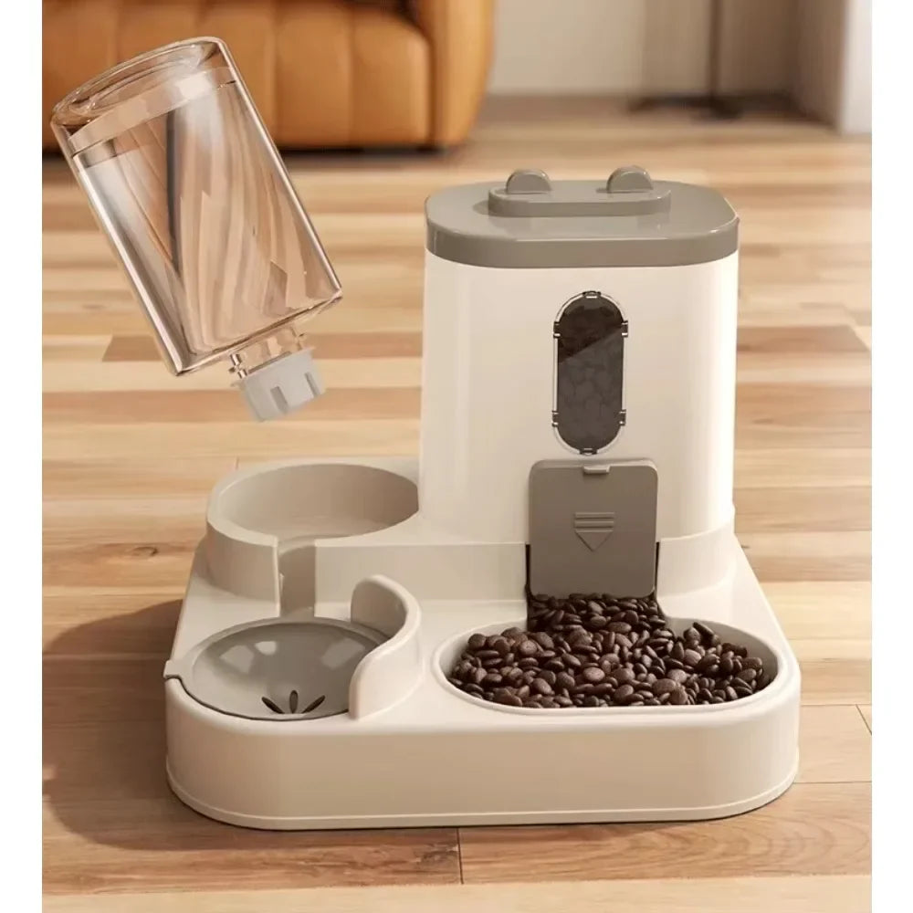 Automatic Pet Food And Water Dispenser