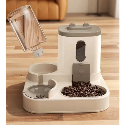 Automatic Pet Food And Water Dispenser