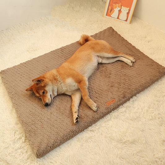 Pet Fleece Bed Removable Washable Cover - Pupporia