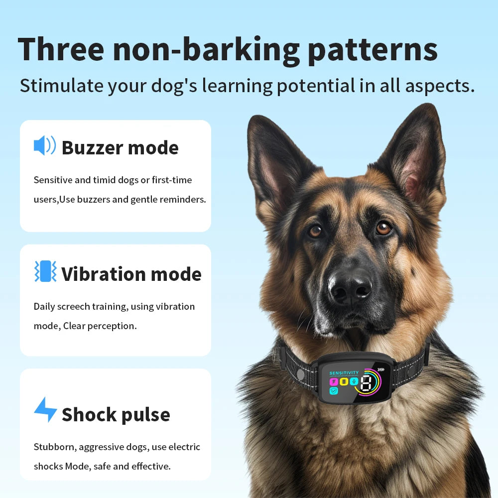 Smart Dog Training E-Collar with Anti-Bark Technology 6