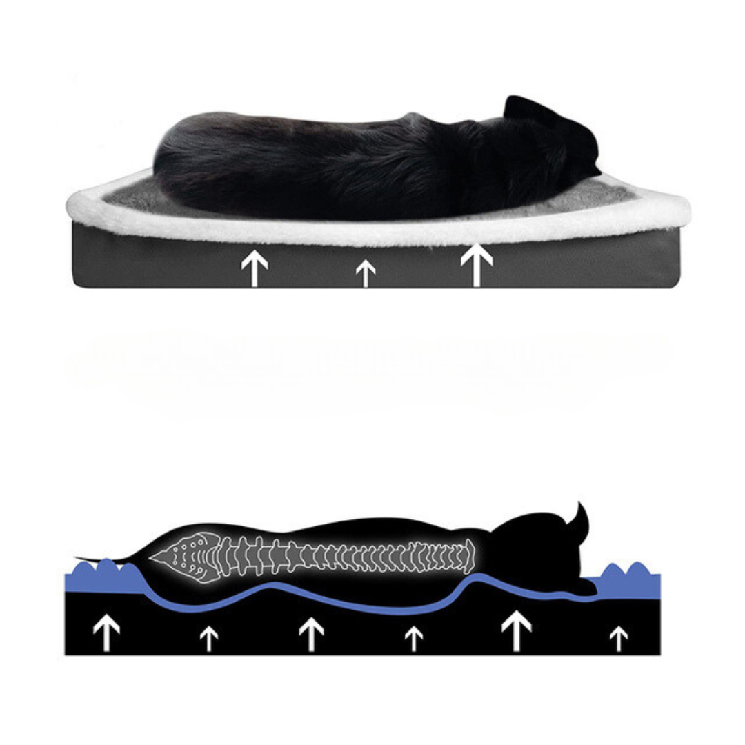 Orthopedic Gel Foam Pet Bed Mattress