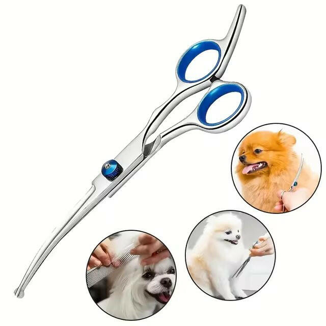 Pet Grooming Kit Scissors Comb Set