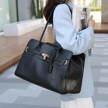 Pet Purse Faux Leather