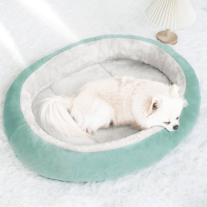 Velvet-Smooth & Plush Fleece Dog Bed 1